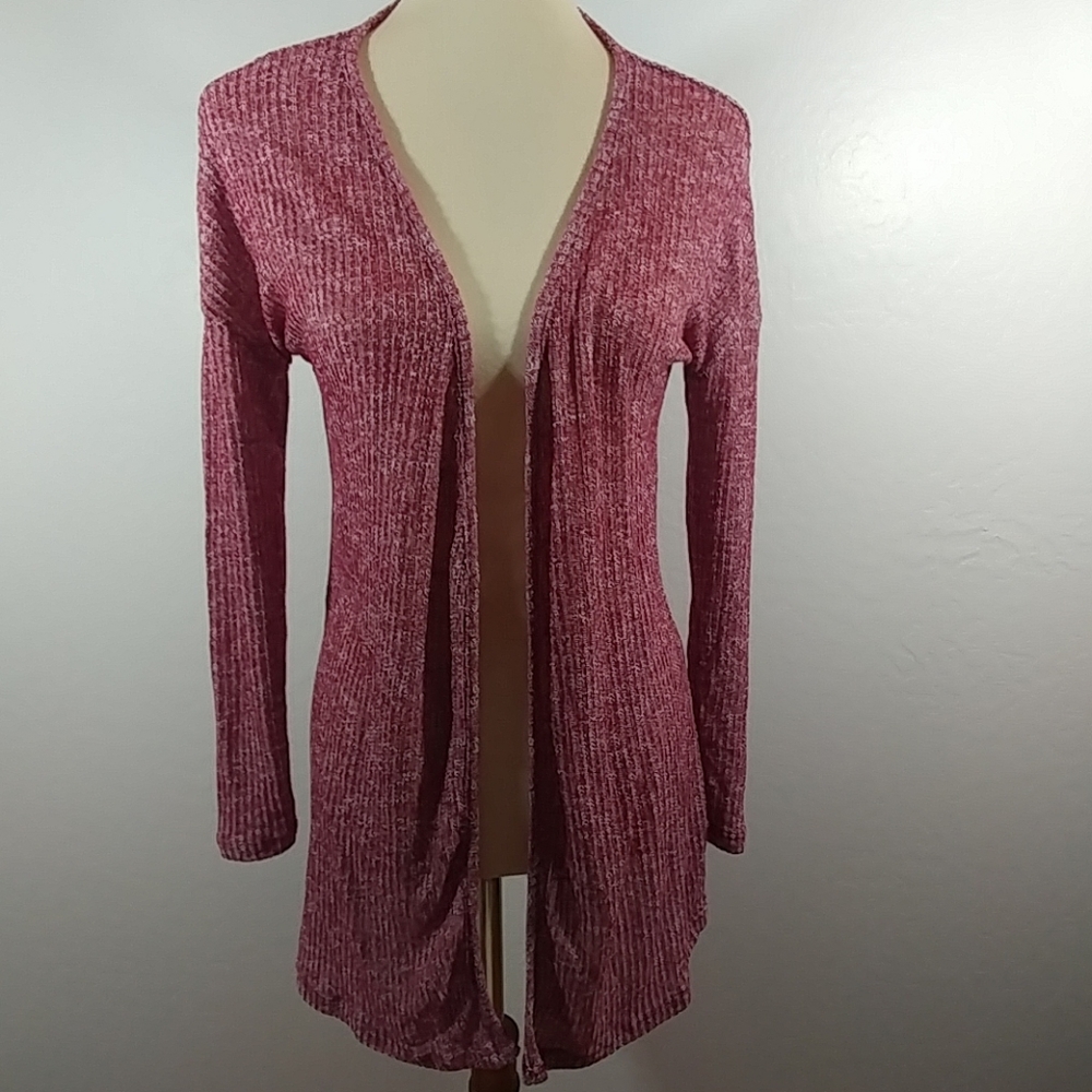 Buckle Day trip red cardigan Medium